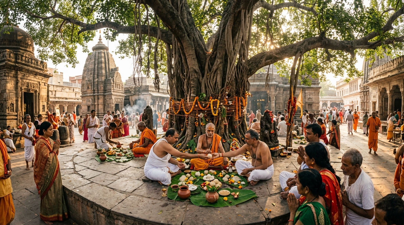 अक्षयवट के साक्षात आशीर्वाद से अक्षय तृप्ति